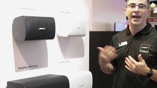 Overview of the NEW Bose DesignMax Commercial Loudspeakers at InfoComm 2019