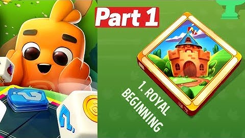 Dice Dreams 1.Royal Beginning Kingdom Restored App Game Gameplay Walkthrough iOS Android HD Tutorial