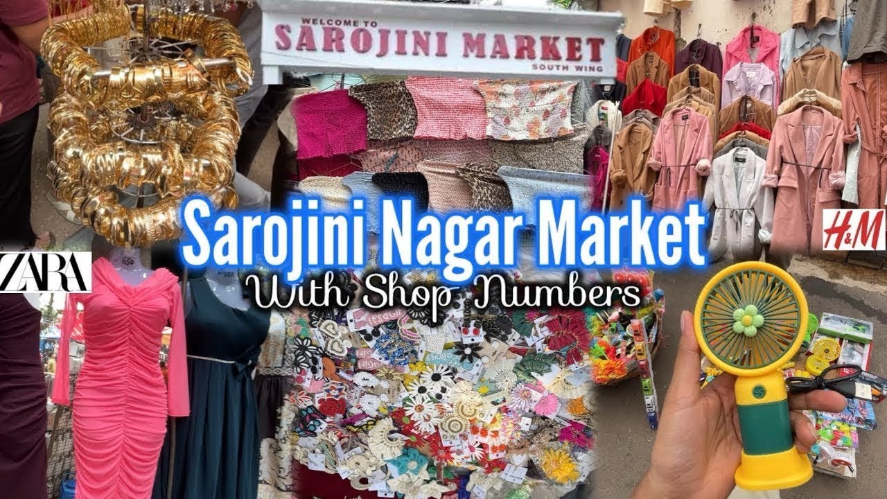 Sarojini Nagar Market Delhi ✨ | Latest Collection With Shop Number 
