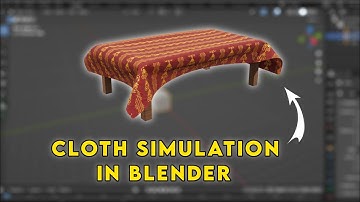 Cloth Simulation in Blender 3d | Blender Tutorial