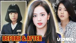 black pink before & after pics