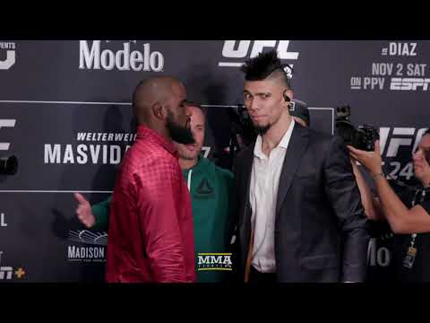 UFC 244 Media Day Staredowns - MMA Fighting