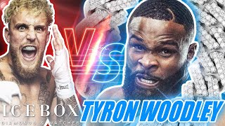 UFC Champion Tyron Woodley Ices His Neck Before Jake Paul Fight!
