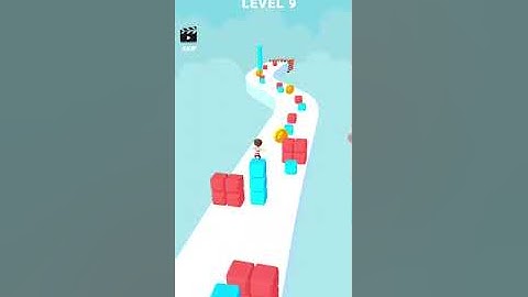 Cube Stacker Surfer 3D Gameplay all level #Shorts