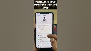 How to Clear iCloud Storage and Free Up Space? 🔥🔥 #shorts