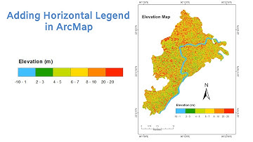 How to Add Horizontal Legend in ArcMap