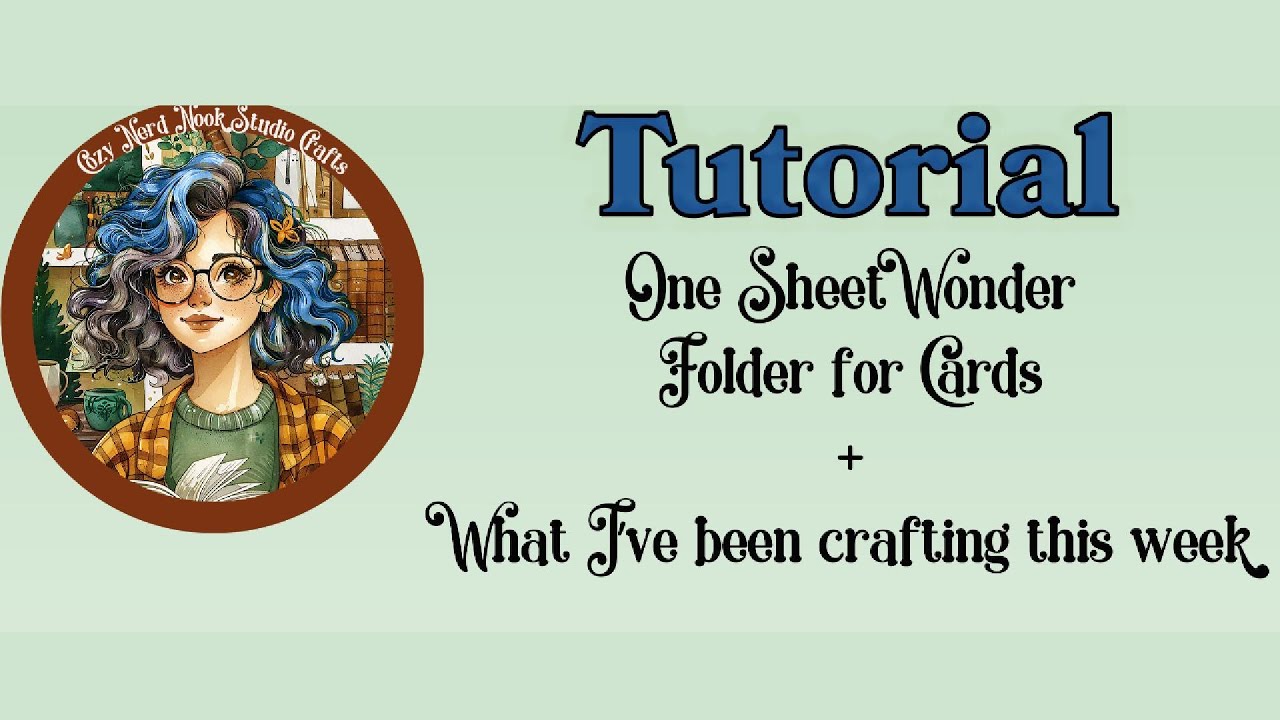 One Sheet Wonder - Folder from 12x12 Paper - YouTube