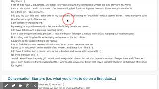horrible dating profiles episode 6