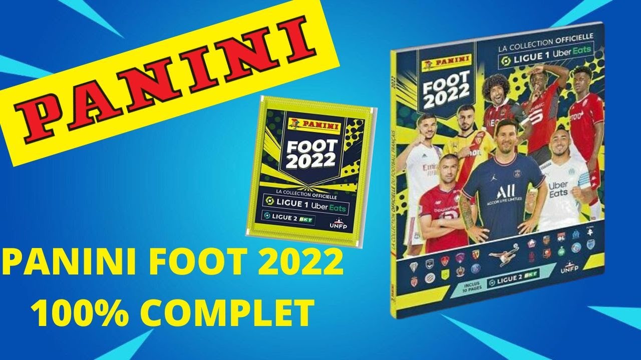 ALBUM PANINI FOOT 2022 100% COMPLET !!!!! 