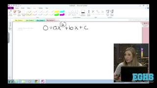 Quadratic Equation--Homework Hotline