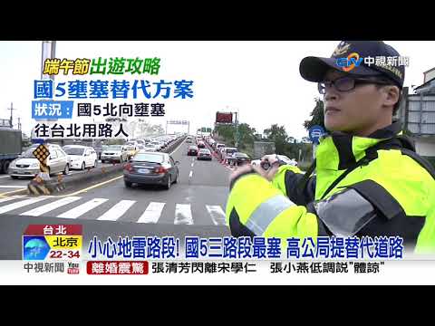 端午連假中南部陣雨 整體晴朗炎熱│中視新聞 20200623