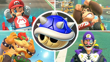 Mario Kart World All Blue Shell Animations