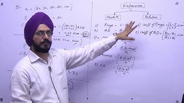 Measures of Dispersion -Part 2 Statistics