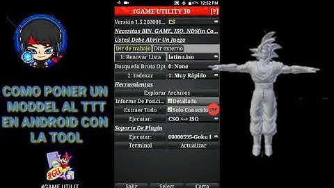 COMO PONER MODELS Y TEXS PERMANENTES EN ANDROID CON LA TOOL GAME UTILITY BIEN EXPLICADO