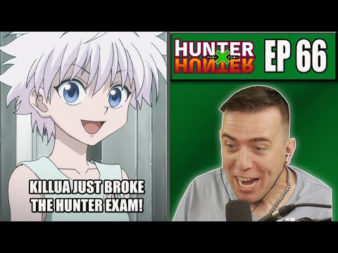 KILLUA RETAKES THE HUNTER EXAM! | Hunter x Hunter Episode 66 REACTION