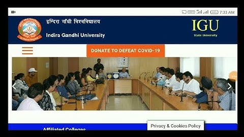 IGU university exam update 2022 /B.A,B.Com,Bsc/date sheet 2022) igu exam date sheet