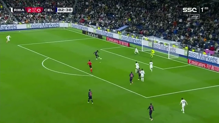 كأس ملك إسبانيا | ريال مدريد 5 × 2 سيلتا فيغو