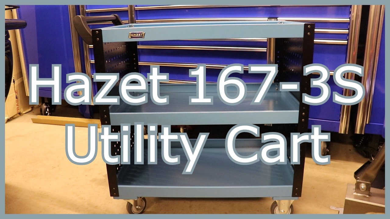 Hazet 167-3S Assistent Service Trolley - YouTube