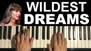 Taylor Swift - Wildest Dreams (Piano Tutorial Lesson) screenshot 2