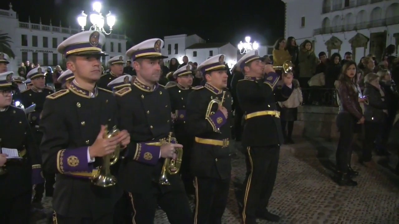 CCTT Villamartín en Llerena con la Hdad  de Ntro  Padre Jesús Nazareno 29 03 2018