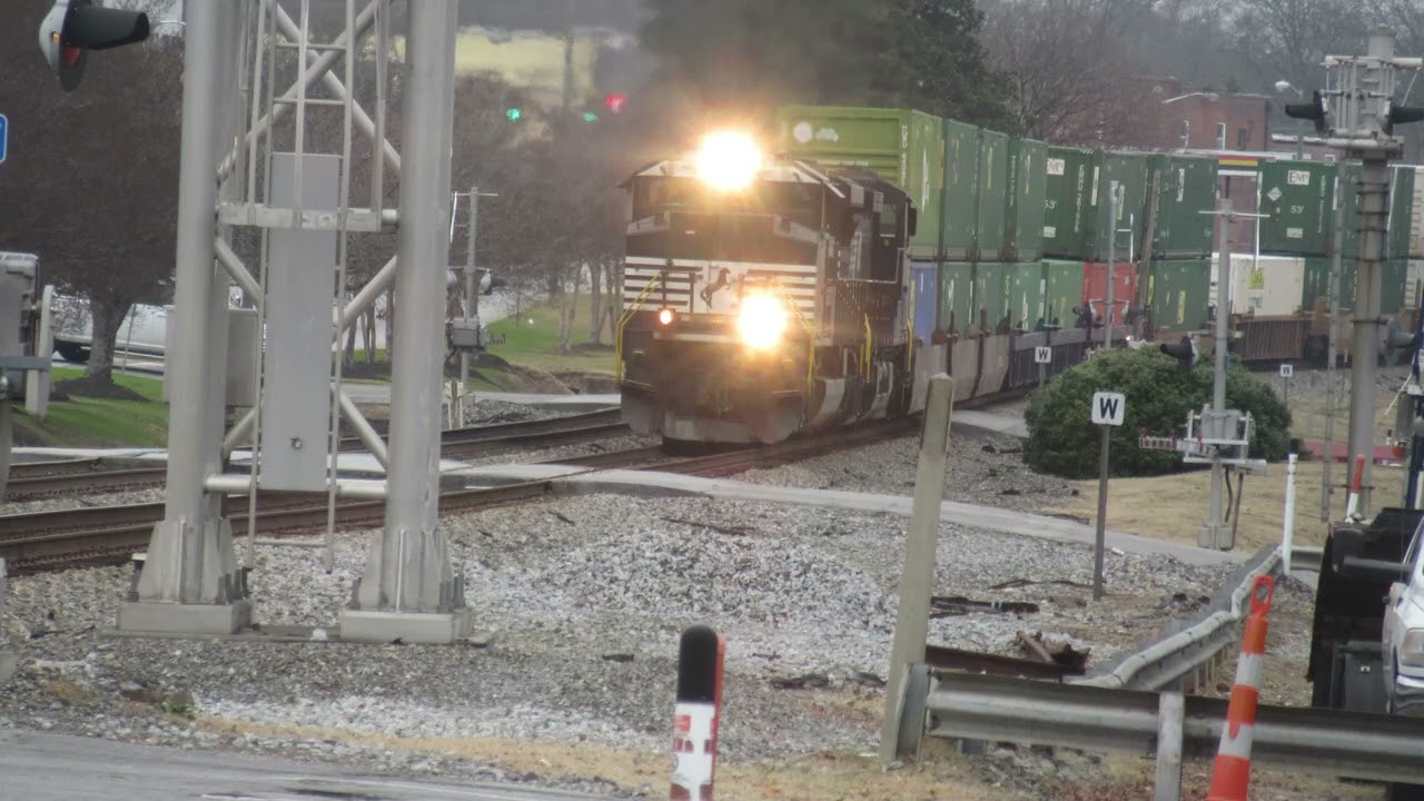 Norfolk Southern 25A & 27A Clear Gaffney Back To Back