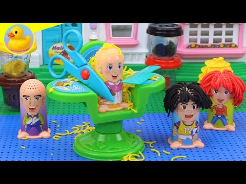 Play Doh Shaving Tools Game Imaginative Play For Kids