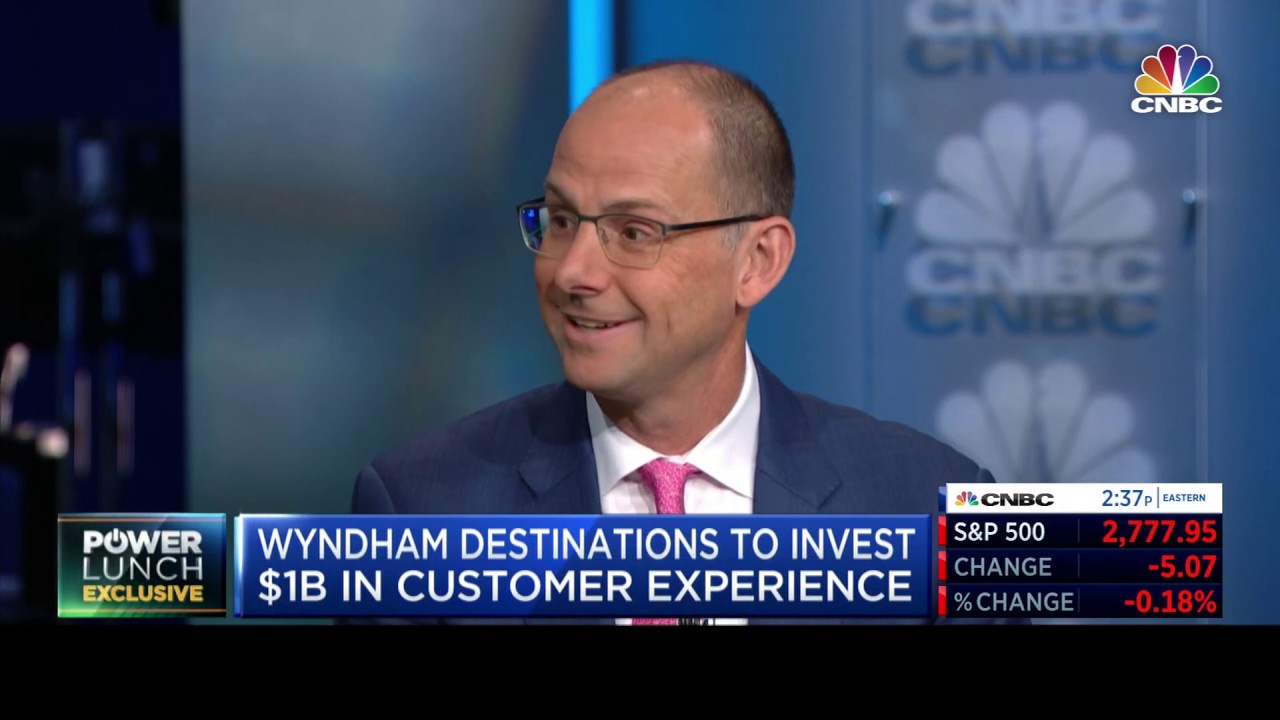 CNBC Power Lunch with Michael Brown, President & CEO of Wyndham Destinations YouTube