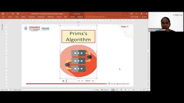DAA DR SUJATHA KAMEPALLI UNIT 10 PART 1 MCST PRIMS ALGORITHM