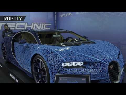 Life-size LEGO Bugatti Chiron makes debut in London
