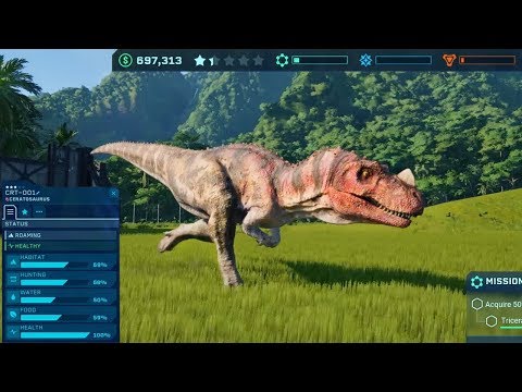 PLAYING JURASSIC WORLD EVOLUTION!!! - Jurassic World Evolution Gameplay!