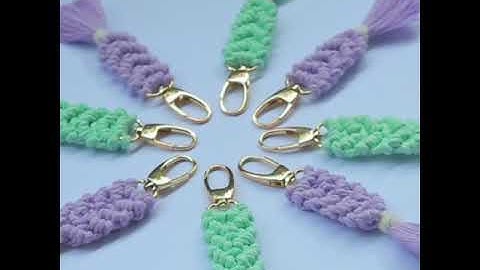 Easy Macrame Keychain | Keychain for beginners