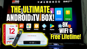 EVPAD 12P Android TV Box Review | 8K HDR, WiFi 6, Venus V12 App & Free Lifetime Entertainment