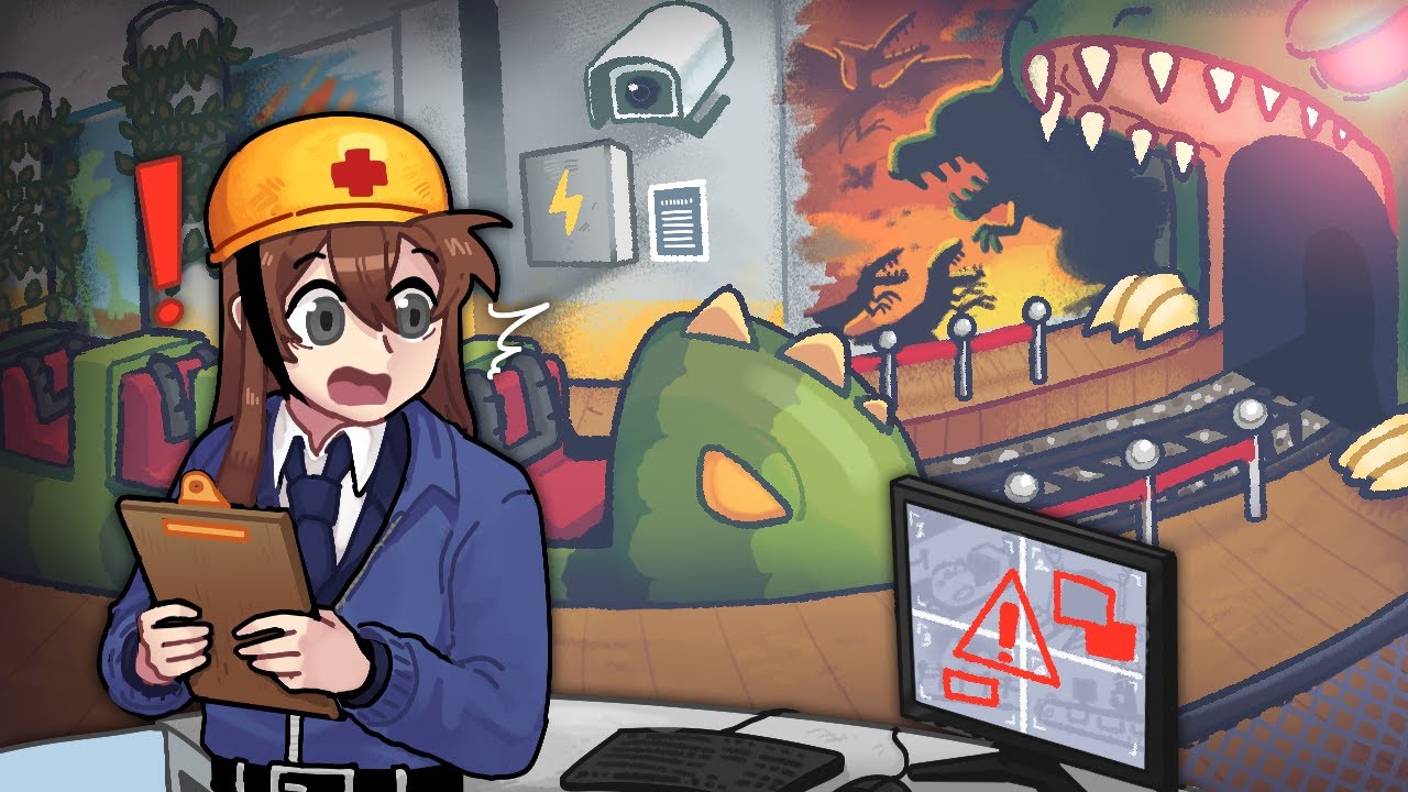 고장난 놀이기구 점검 중에... 무언가 움직였다?