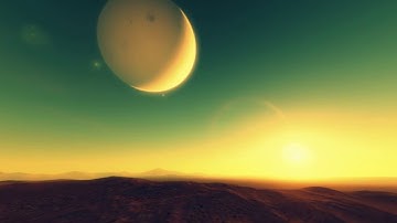 Amazing "daily eclipse" planet in the space engine