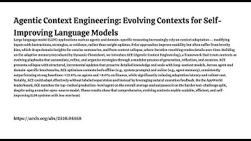 Agentic Context Engineering: Evolving Contexts for Self-Improving Language Models