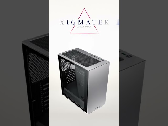 VỎ CASE MÁY TÍNH XIGMATEK LUX A SHADOW - PREMIUM GAMING ATX