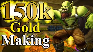 I Made 150K with My Simple Gold Making Method In WoW