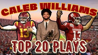 Caleb Williams' Top 20 Career Plays