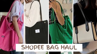 SHOPEE BAG HAUL (classic & affordable high quality pieces) | Philippines