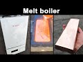 Boiler Melt Down - Trash to treasure - excellent copper bar ASMR metal melting