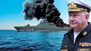 Такого позора российский флот не знал давно: ВСУ потопили российский корабль «Василий Быков» из РСЗО