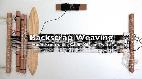 Backstrap weaving 8- Houndstooth, Log Cabin, Clasped Weft