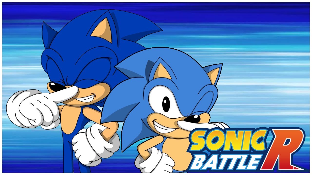 Sonic vs Classic Sonic fight?!