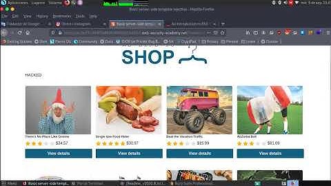 Basic server-side template injection