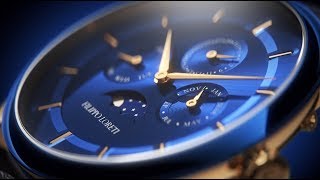 Details of Venice Moonphase Blue Gold | Filippo Loreti