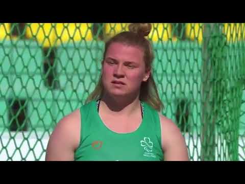 Noelle Lenihan grabs gold in Women's Discus F38 | Berlin 2018