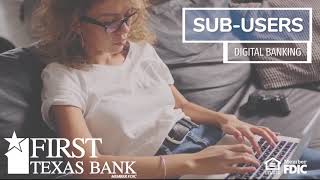 Digital Banking Sub Users