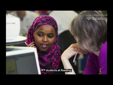 Students talk about the International Foundation Programme (IFP) at the University of Reading