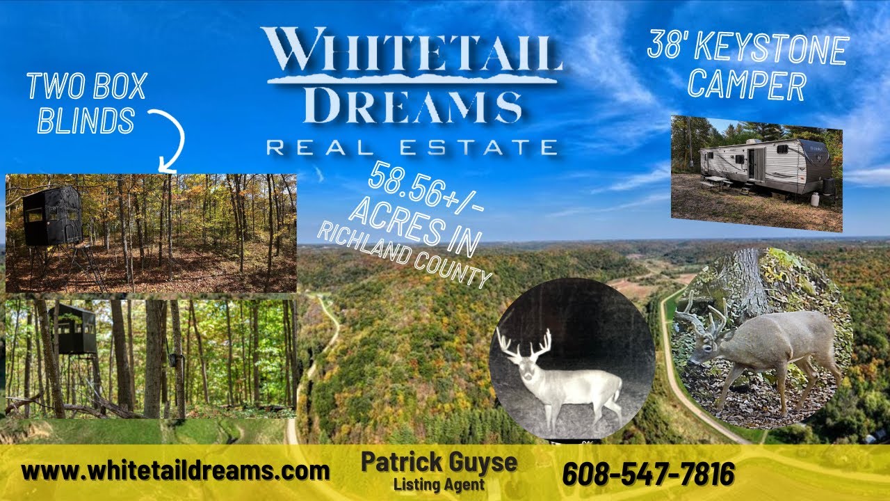 Driftless Region Basecamp on 58.56 Acres for Sale in Richland County