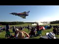 RAF Typhoon first public display 2023 UK Midland Air Festival